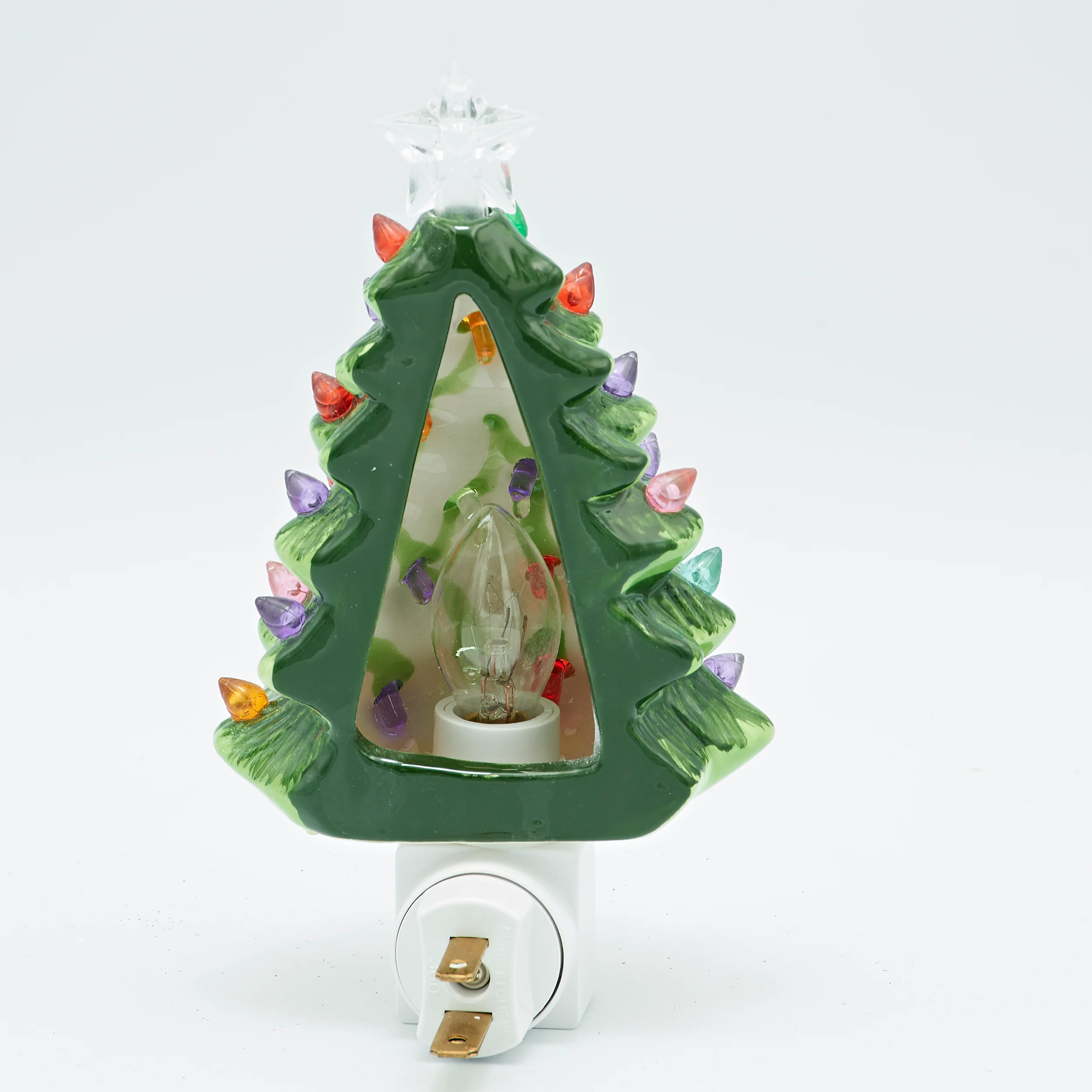 Roman Lights Vintage Christmas Tree Night-Light - Image 3
