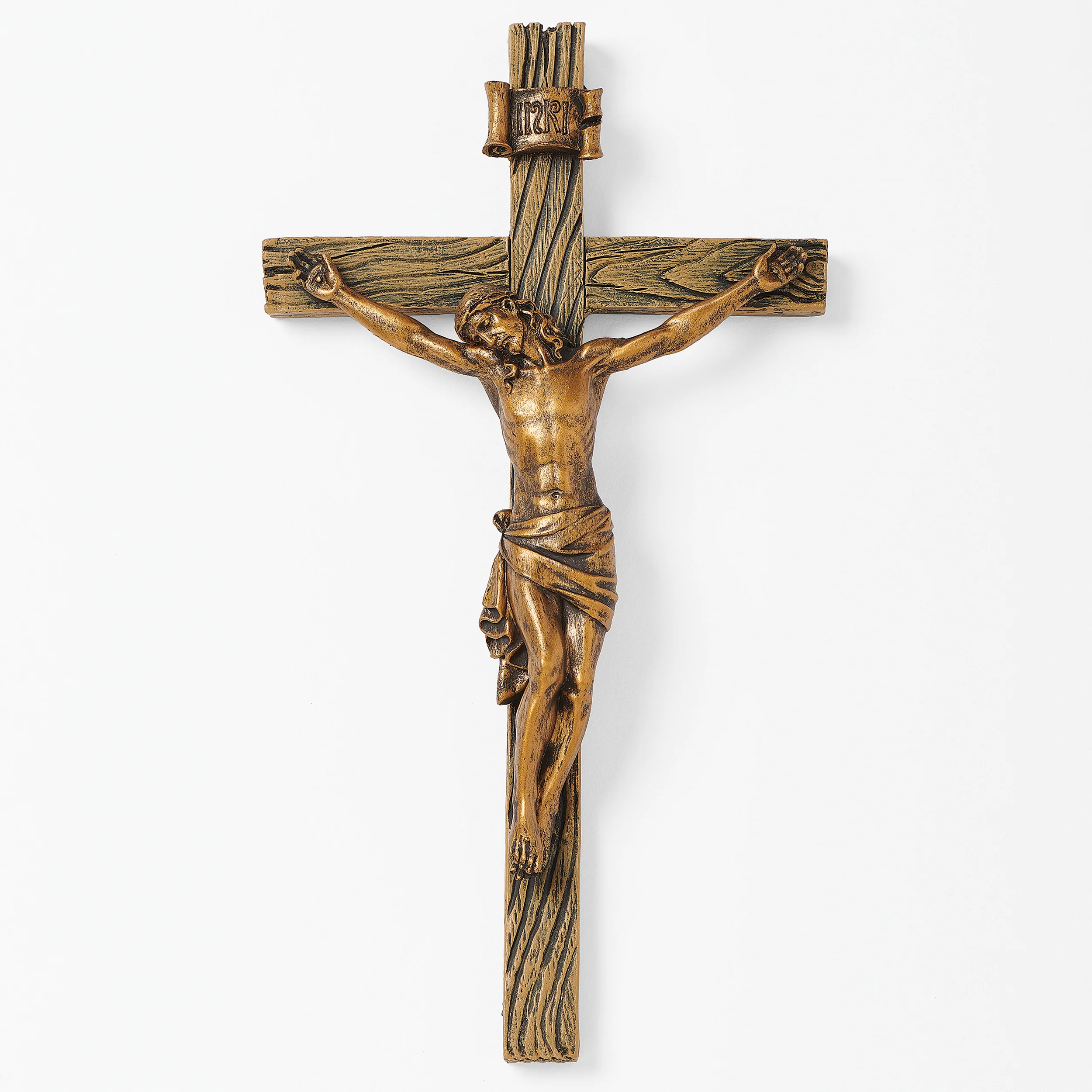 Joseph's Studio Antique Gold Crucifix