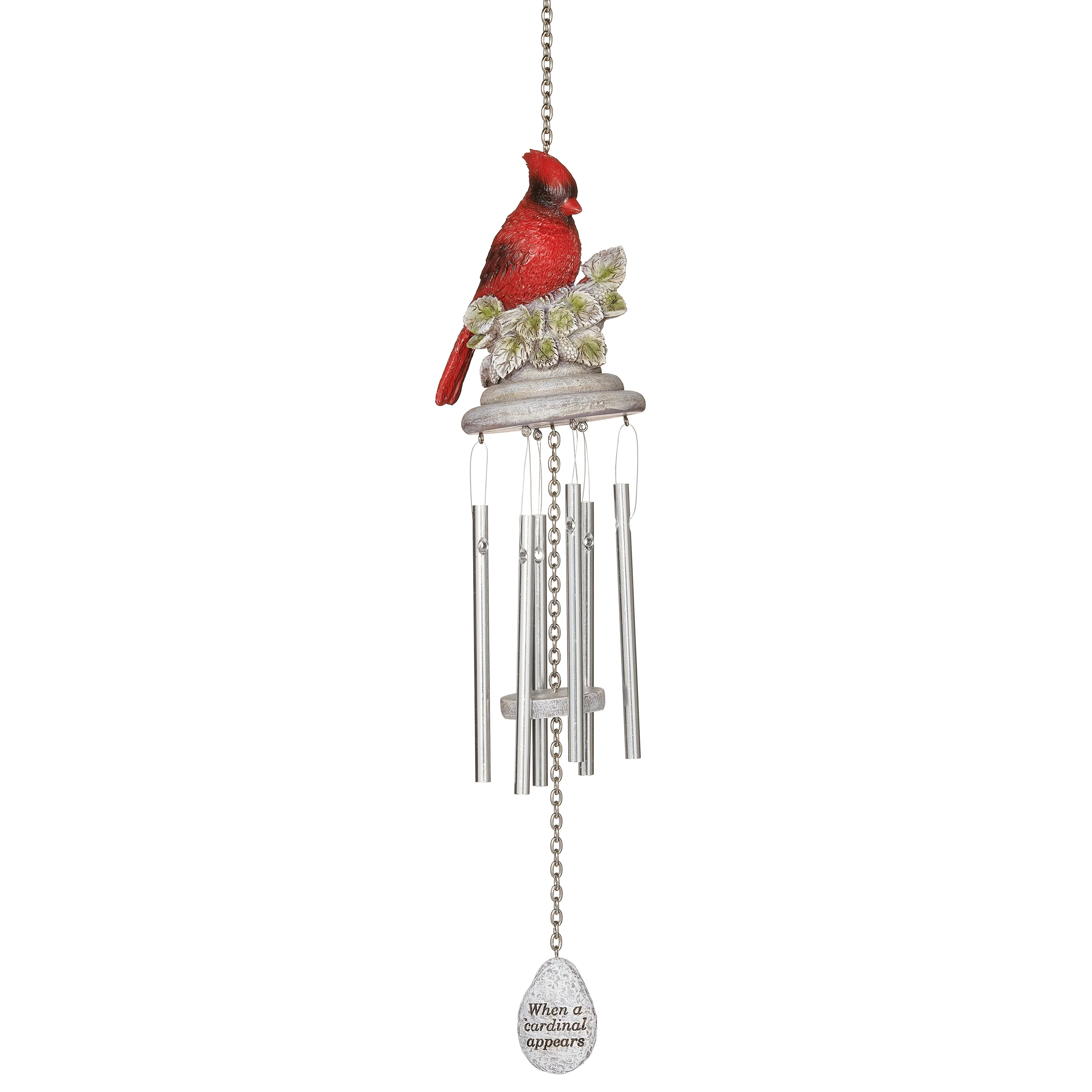 When a Cardinal Appears Memorial Windchime - Image 2