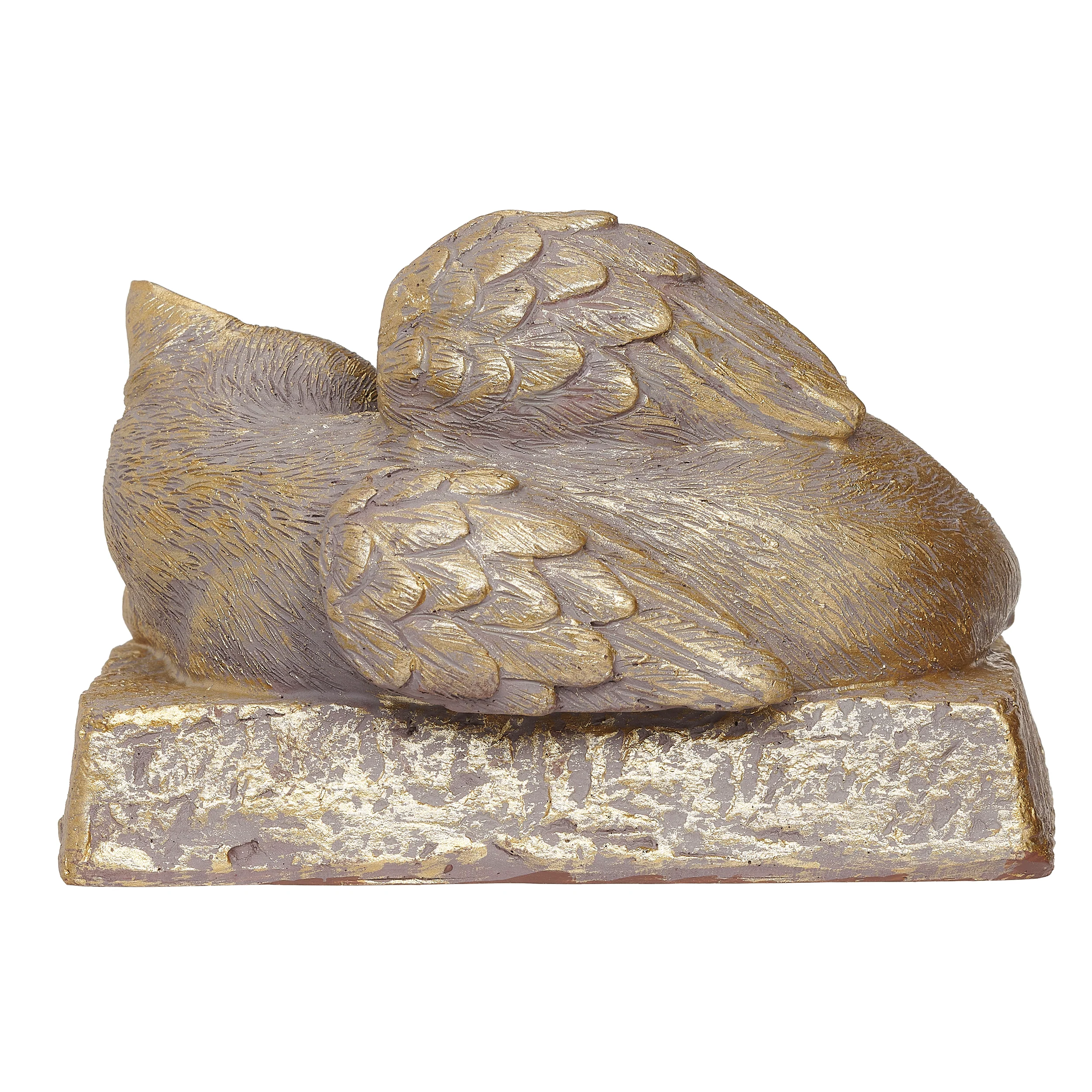 Cat with Wings Memorial Garden Statue - Image 2
