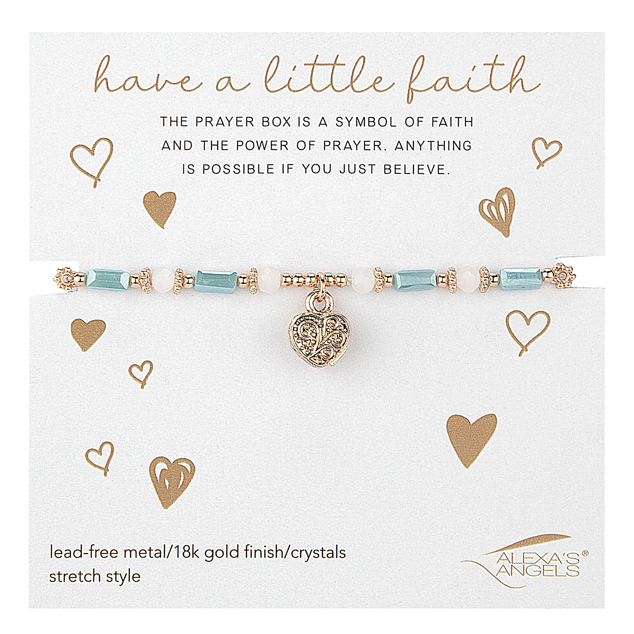 Alexa's Angels Prayer Box Bracelets "Have a Little Faith" - Image 10