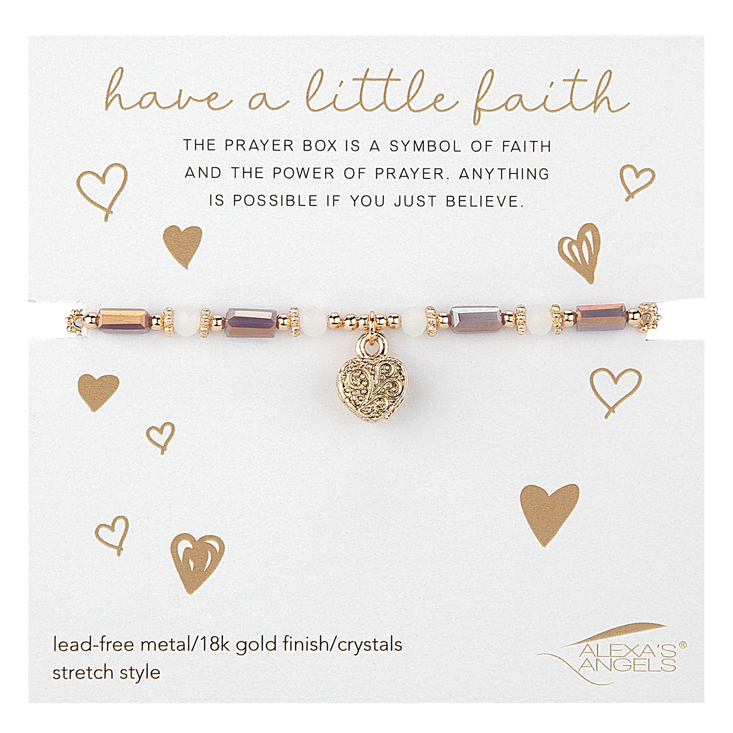 Alexa's Angels Prayer Box Bracelets "Have a Little Faith" - Image 6