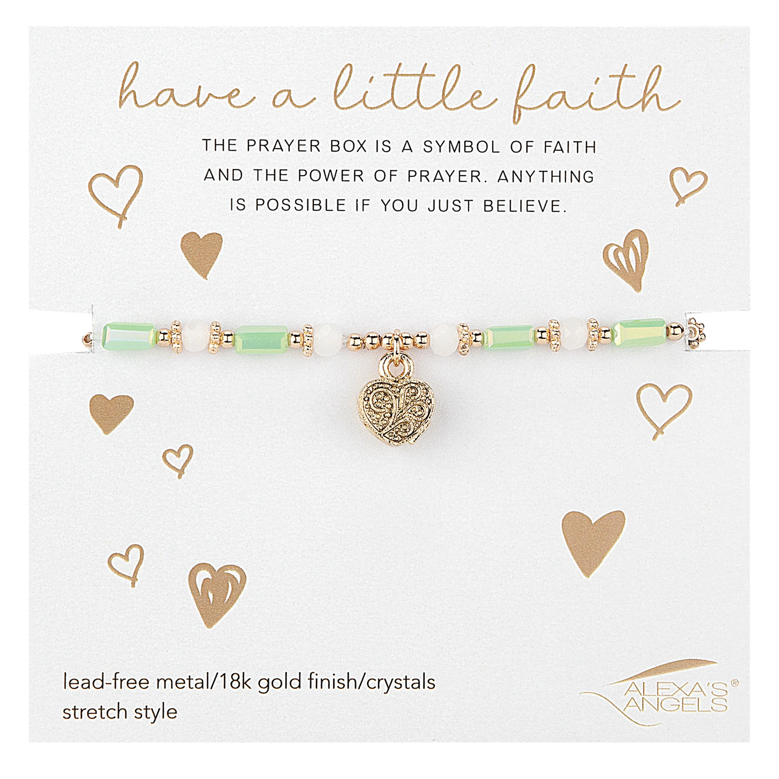 Alexa's Angels Prayer Box Bracelets "Have a Little Faith" - Image 8