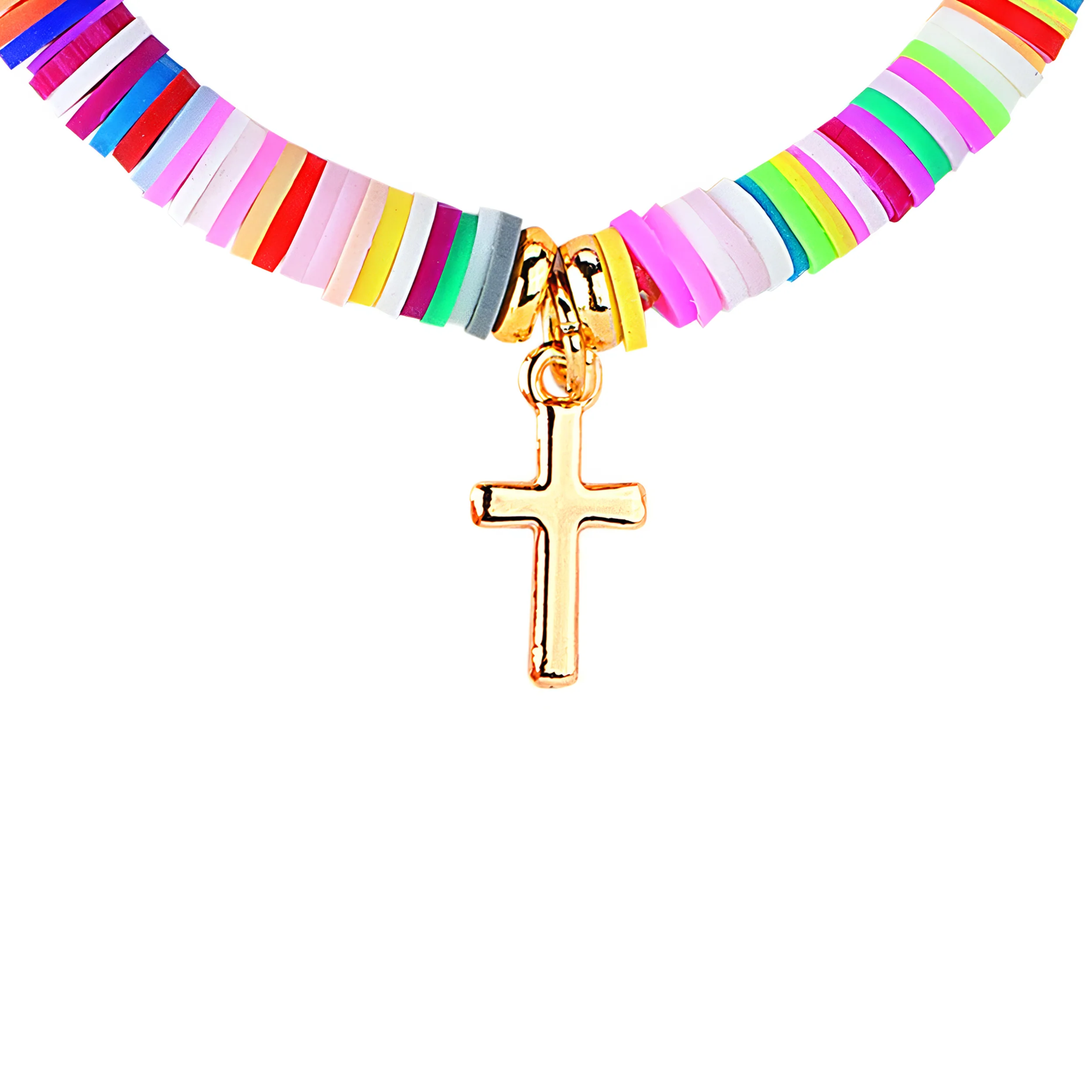Alexa's Angels Heishi Bead Faith and Love Bracelet - Image 2