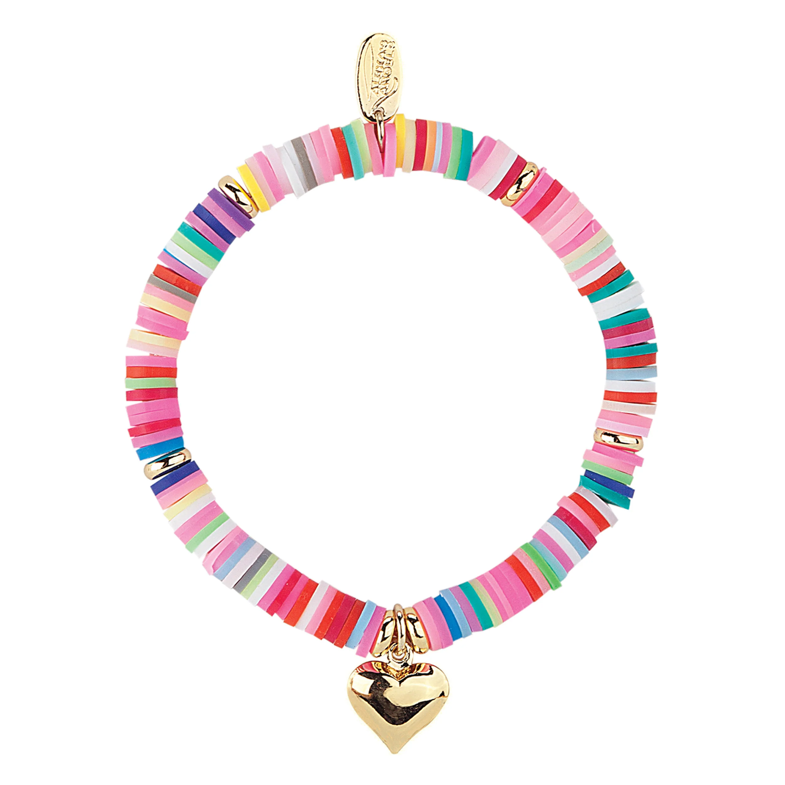 Alexa's Angels Heishi Bead Faith and Love Bracelet - Image 3