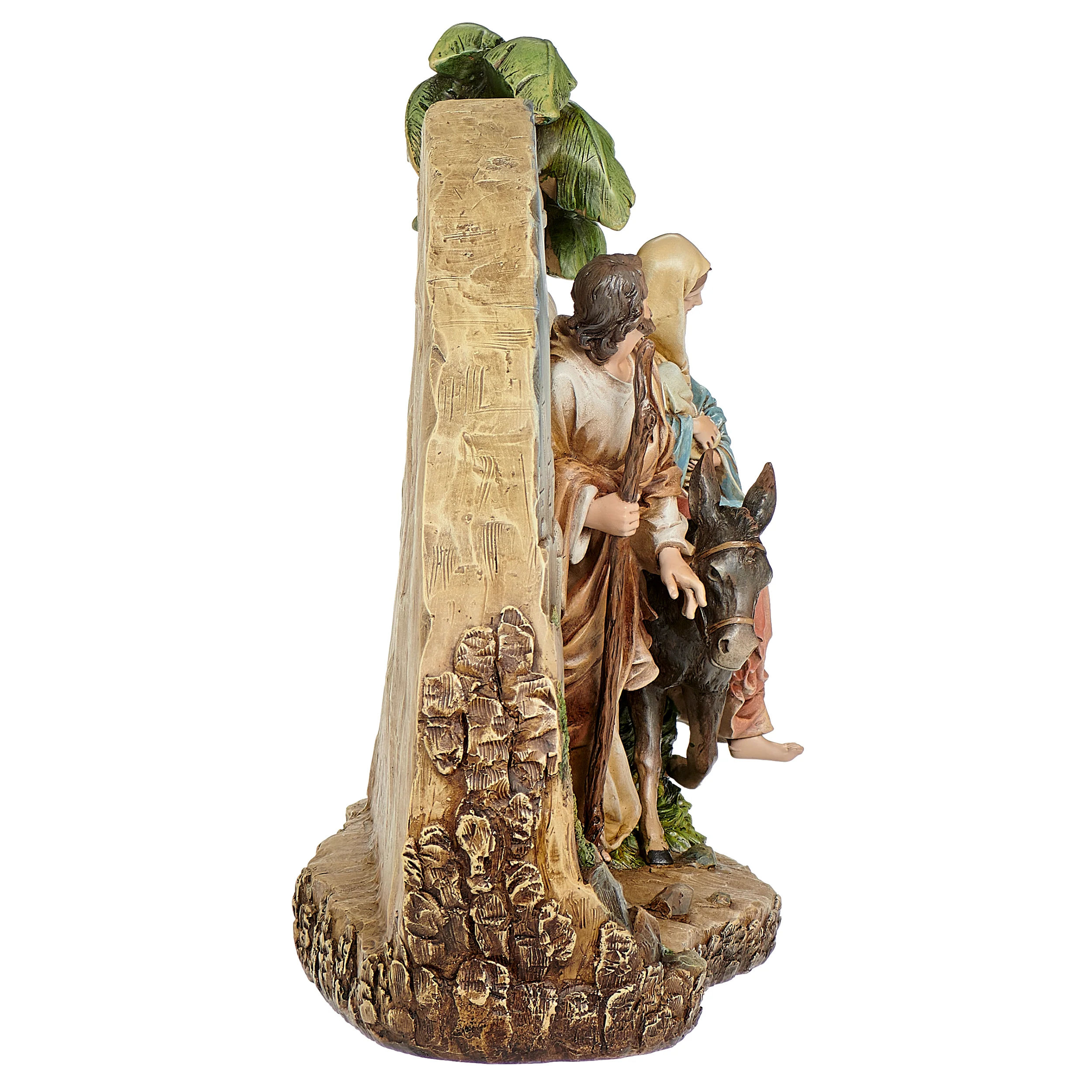 Joseph's Studio Mary and Joseph on Donkey Figure - Image 3
