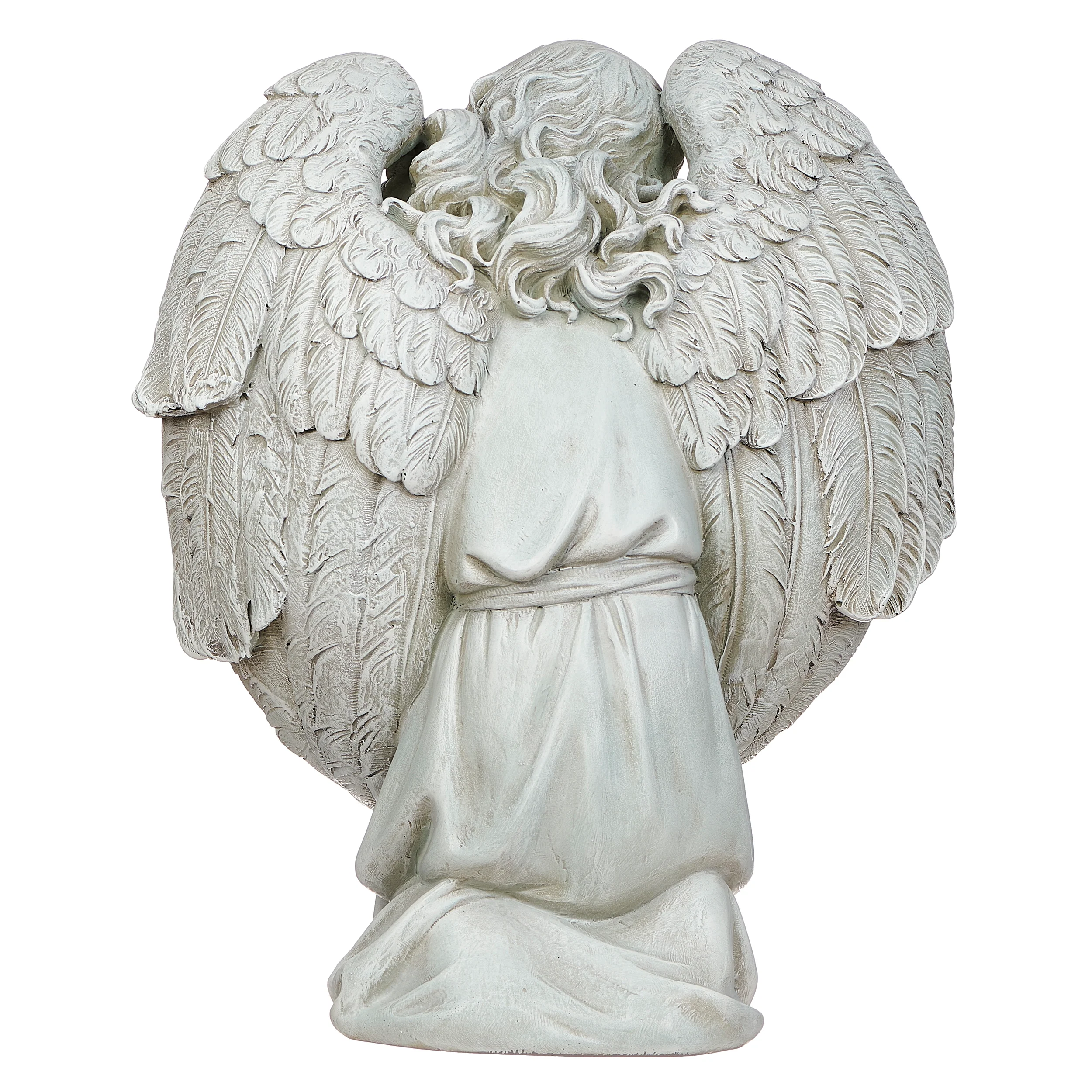Joseph's Studio Kneeling Angel Bird Feeder Garden Statue - Image 2