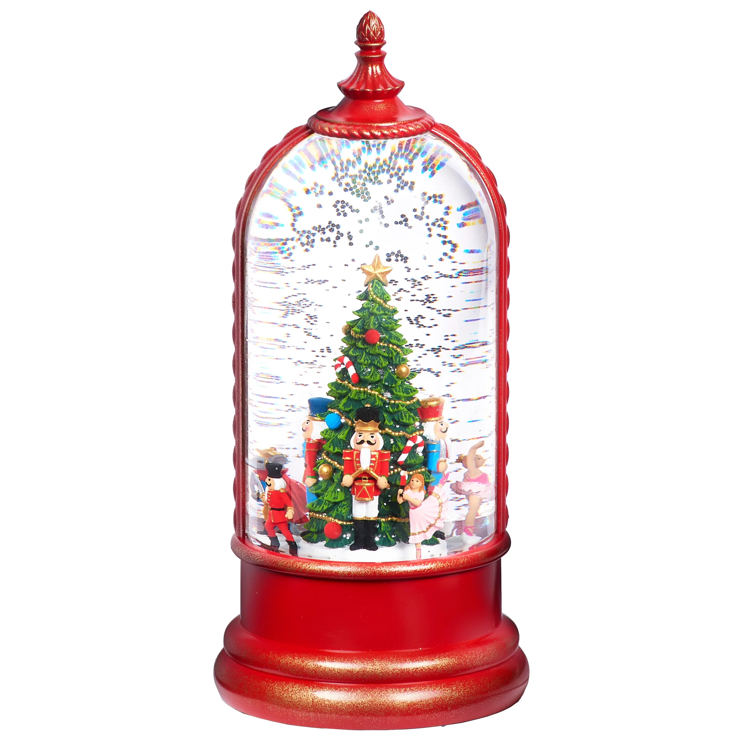 Confetti Lites Lighted Musical Swirl Rotating Nutcracker - Image 2