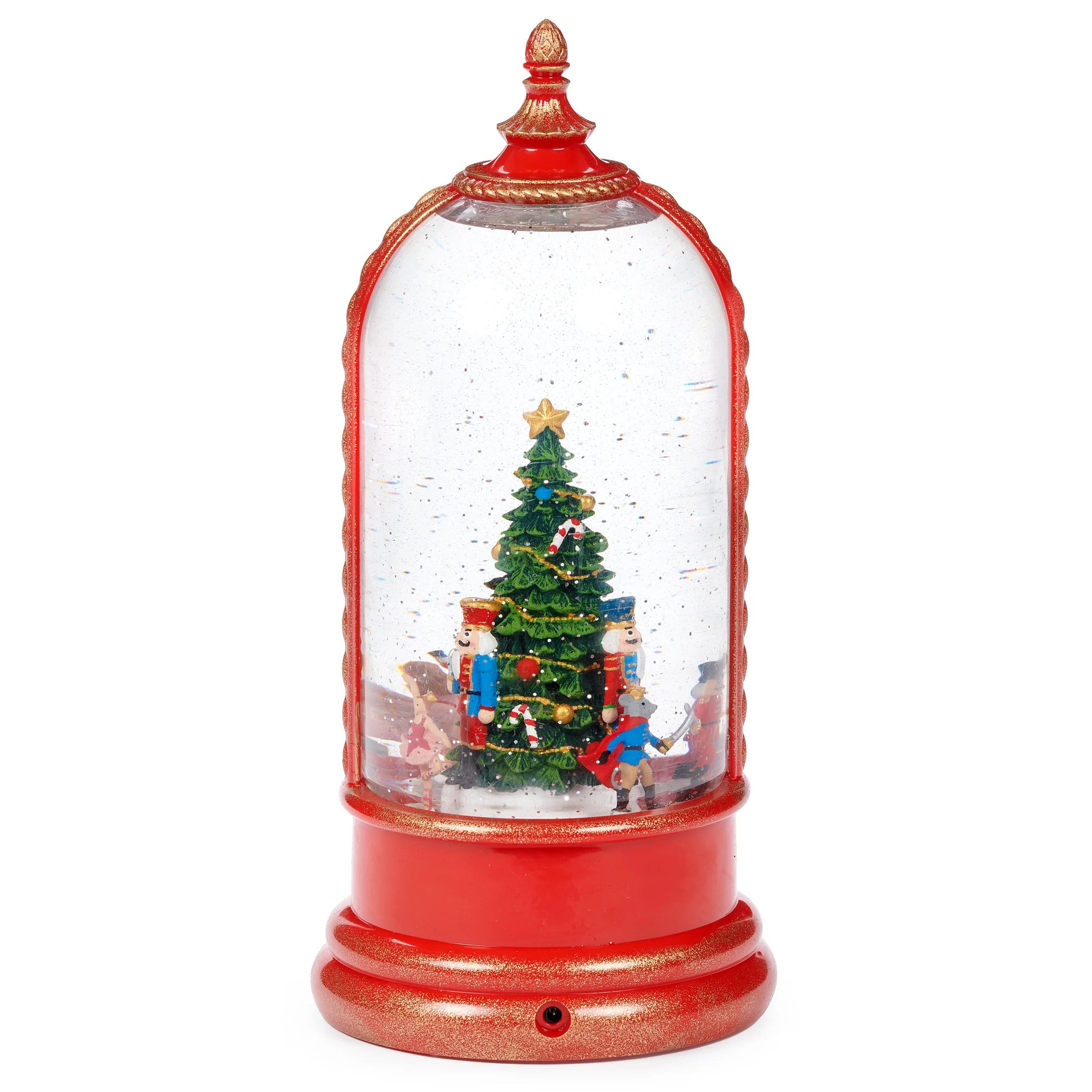 Confetti Lites Lighted Musical Swirl Rotating Nutcracker - Image 3